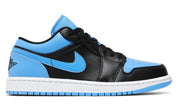 Jordan 1 Low Black University Blue