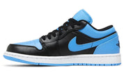Jordan 1 Low Black University Blue