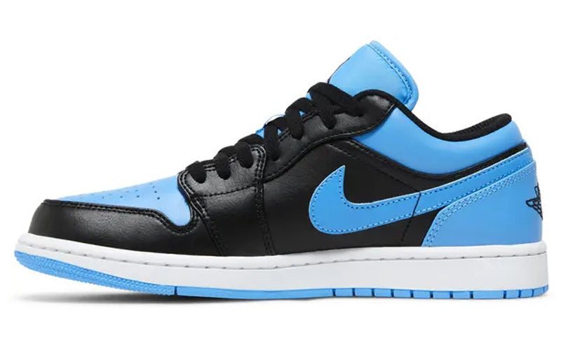 Jordan 1 Low Black University Blue