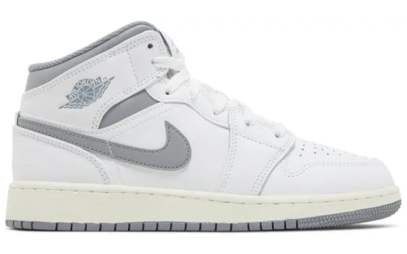 Jordan 1 Mid Neutral Grey (GS)