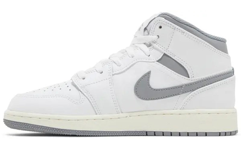 Jordan 1 Mid Neutral Grey (GS)