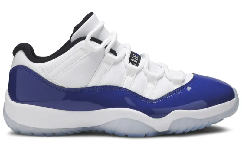 Jordan 11 Retro Low White Concord (Women's) (PREOWNED)