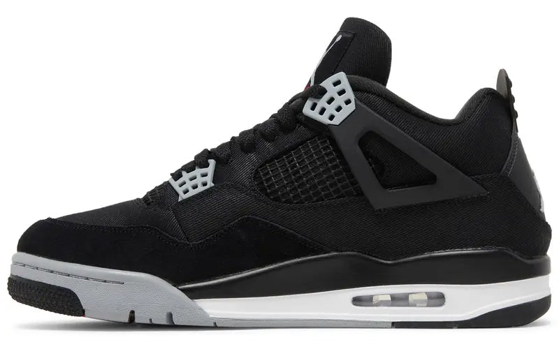 Jordan 4 Retro SE Black Canvas