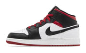Jordan 1 Mid Gym Red Black Toe (GS)