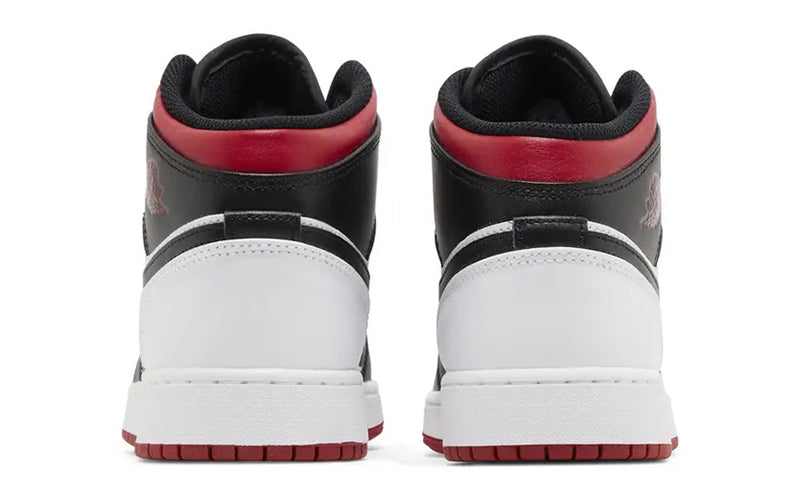 Jordan 1 Mid Gym Red Black Toe (GS)