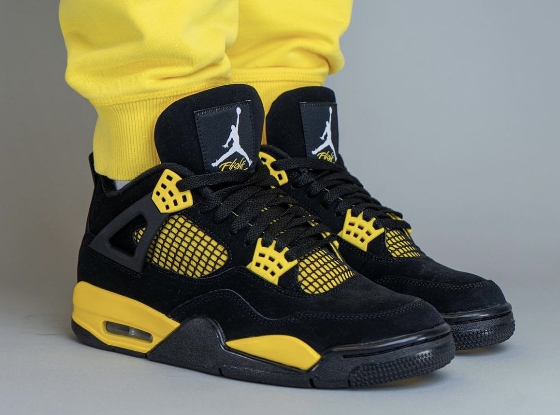 The Air Jordan 4 Retro "Thunder": A Return of a Legend
