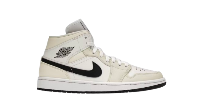 Jordan 1 Mid Coconut Milk (Women's)