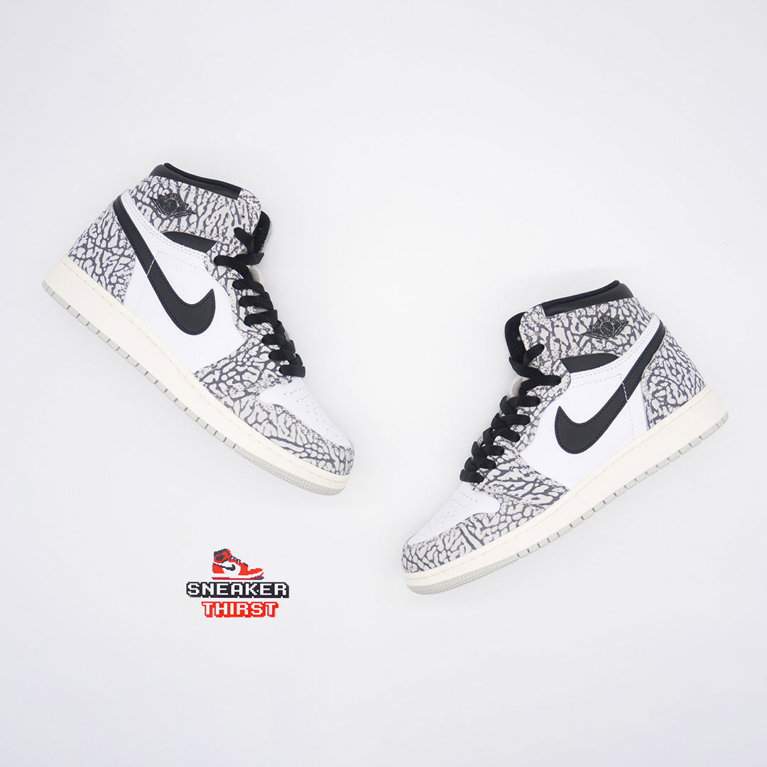 Jordan 1 Retro High OG White Cement (GS)