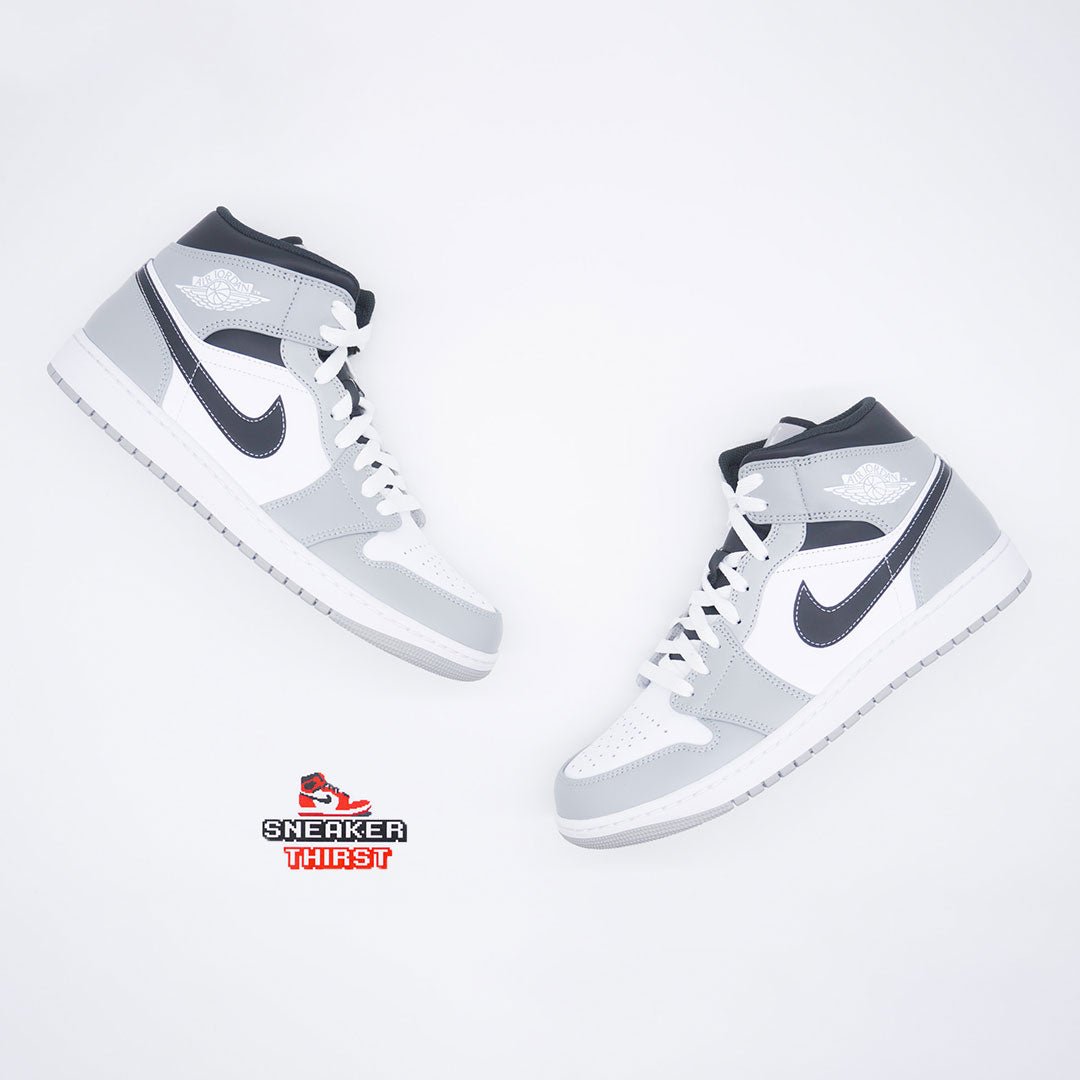 Jordan 1 Mid Light Smoke Grey Anthracite