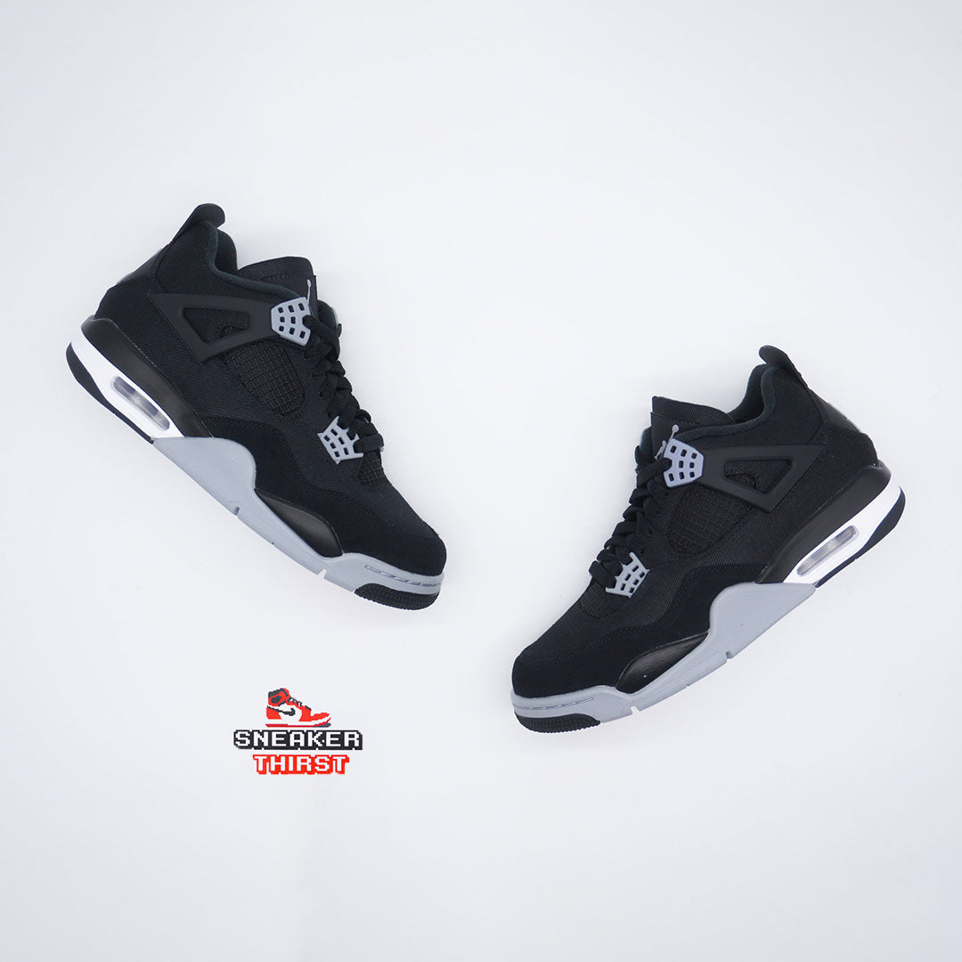 Jordan 4 Retro SE Black Canvas