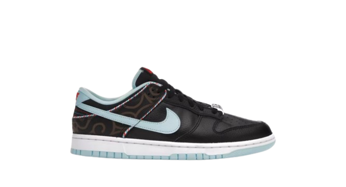 Nike Dunk Low SE Barber Shop Black