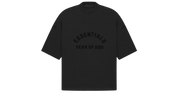 Essentials Arch Logo Tee Jet Black