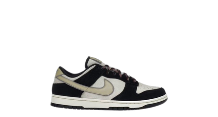 Nike Dunk Low LX Black Suede Team Gold (Women's)