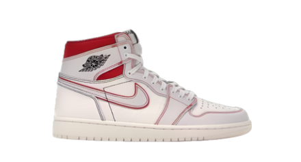 Jordan 1 Retro High Phantom Gym Red (PREOWNED)