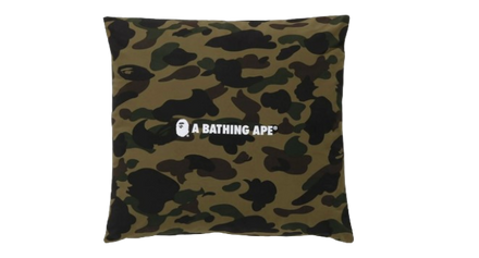 BAPE 1st Camo A Bathing Ape Square Cushion Green