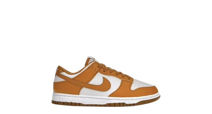 Nike Dunk Low Next Nature Phantom Gold Suede (Women's)