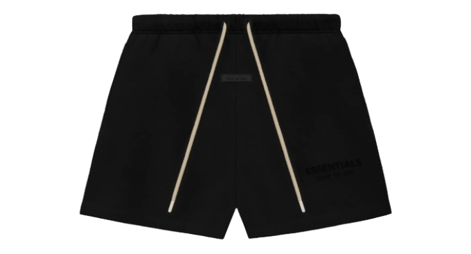 Essentials Sweatshort Jet Black