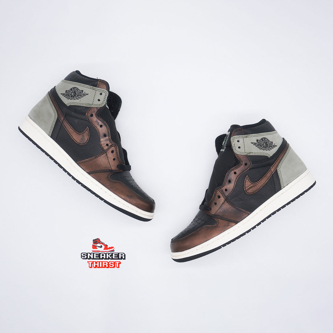 Jordan 1 Retro High Light Army Rust Shadow Patina