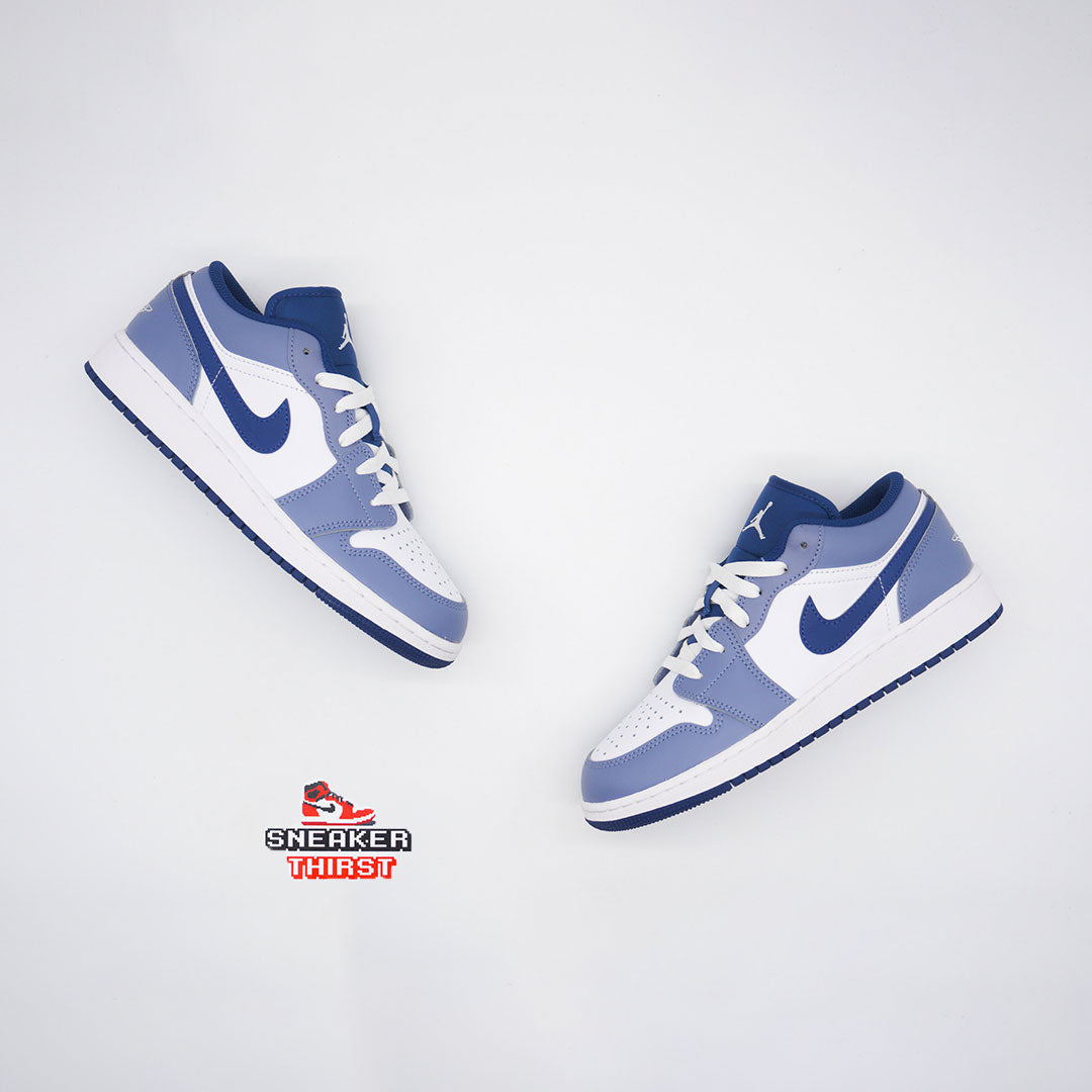 Jordan 1 Low Slate Blue Navy (GS)