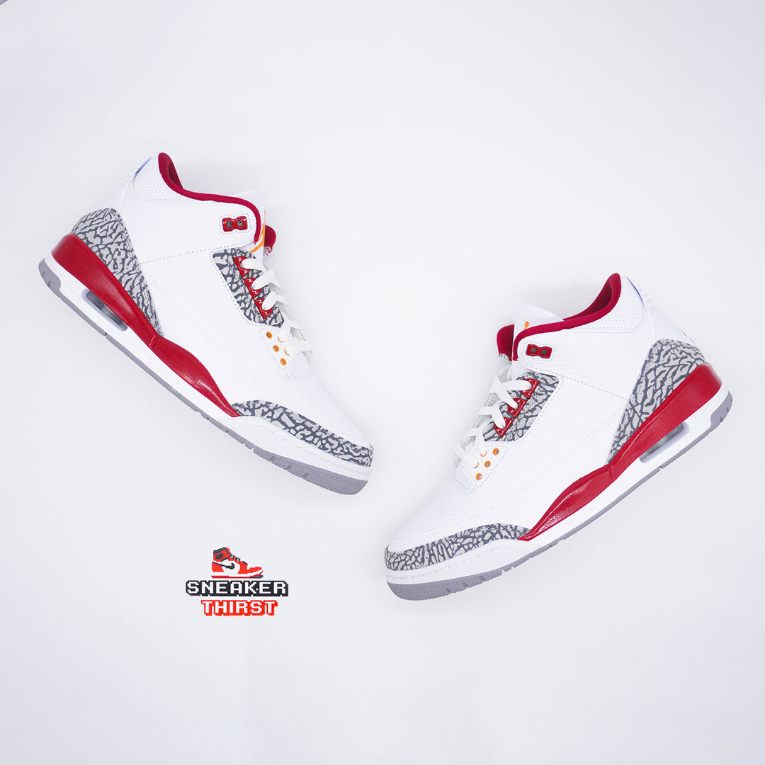 Jordan 3 Retro Cardinal Red