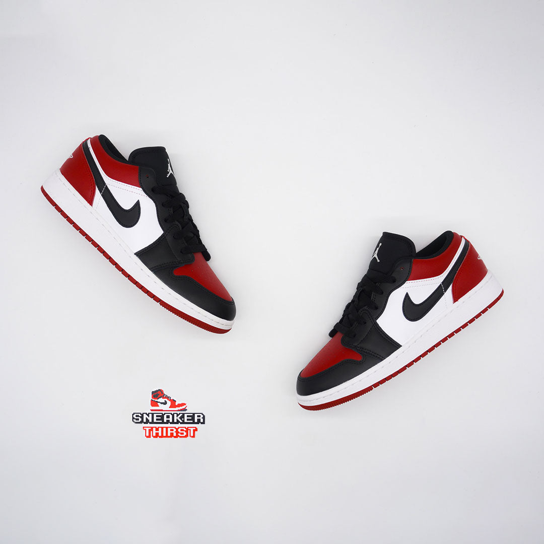 Jordan 1 Low Bred Toe (GS)