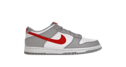 Nike Dunk Low White Wolf Grey University Red (GS)