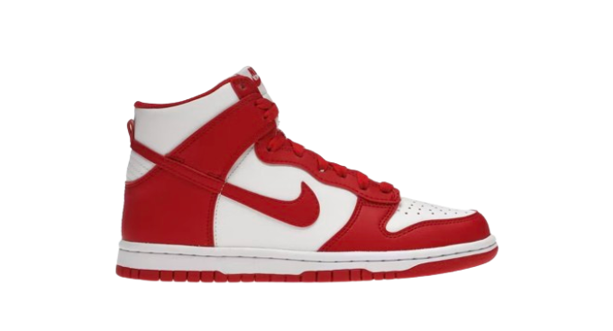 Nike Dunk High Championship White Red (GS)