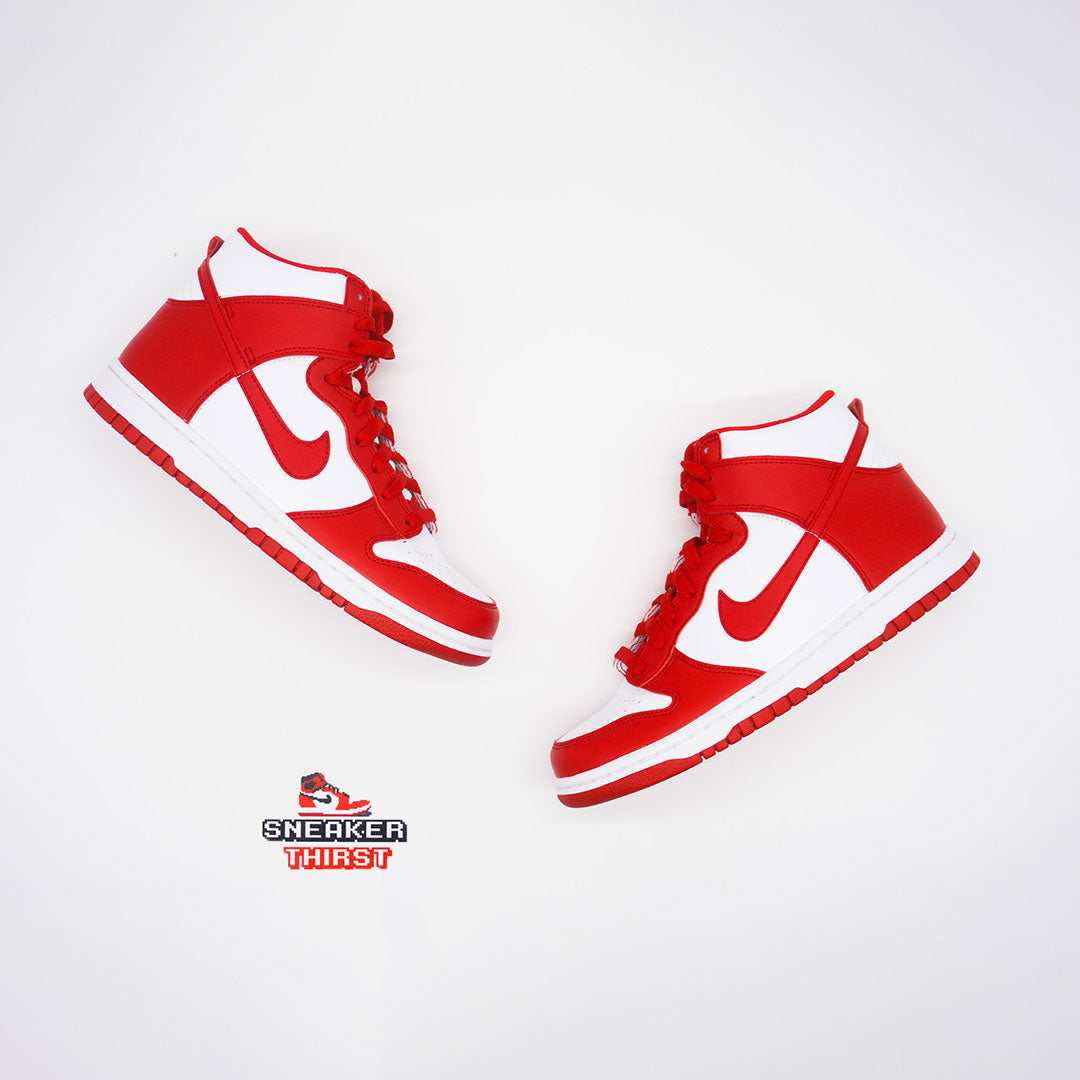 Nike Dunk High Championship White Red (GS)