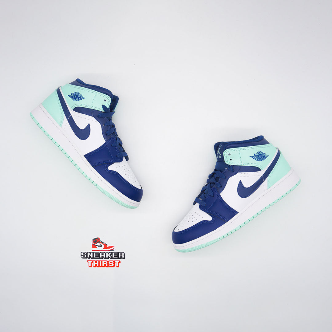 Jordan 1 Mid Mystic Navy Mint Foam (GS)