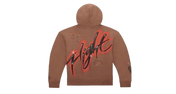 Travis Scott x Jordan Flight Graphic Hoodie Archaeo Brown