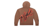 Travis Scott x Jordan Flight Graphic Hoodie Archaeo Brown