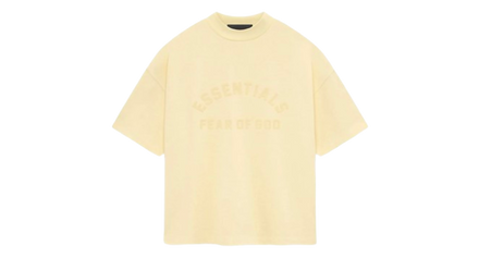 Essentials Heavy Jersey S/S Tee Garden Yellow