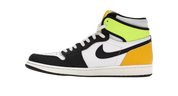 Jordan 1 Retro High White Black Volt University Gold