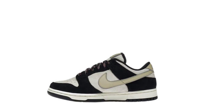 Nike Dunk Low LX Black Suede Team Gold (Women's)