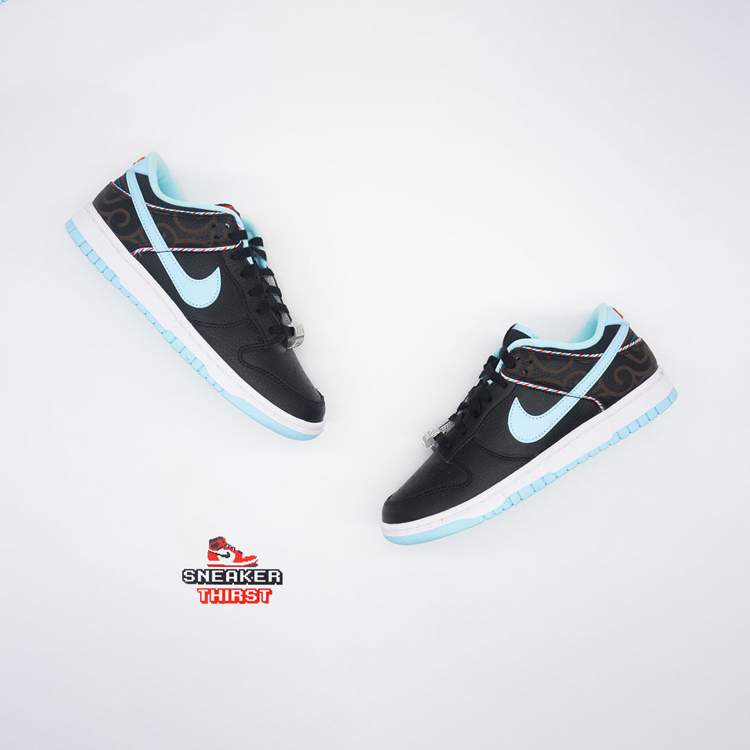 Nike Dunk Low SE Barber Shop Black