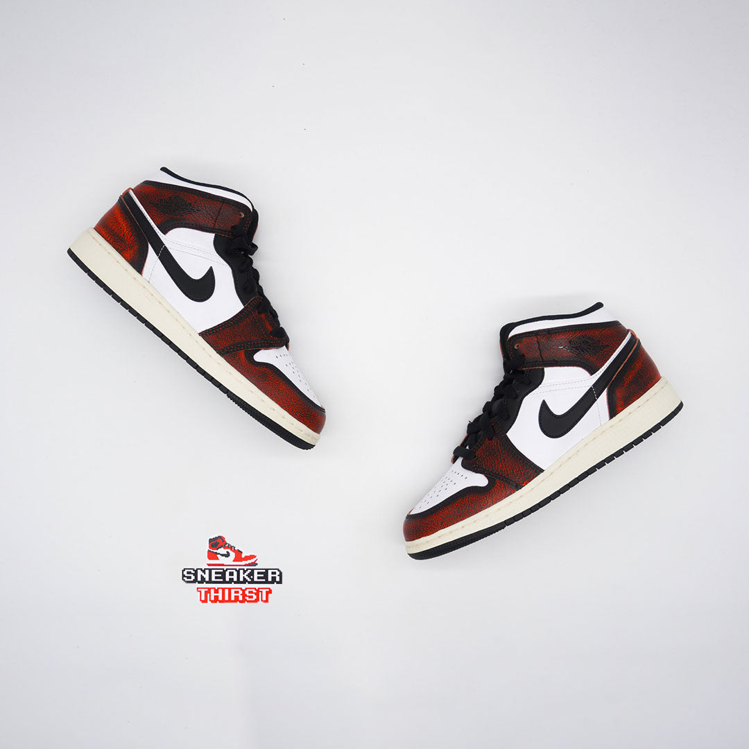 Jordan 1 Mid Wear-Away Chicago (GS)