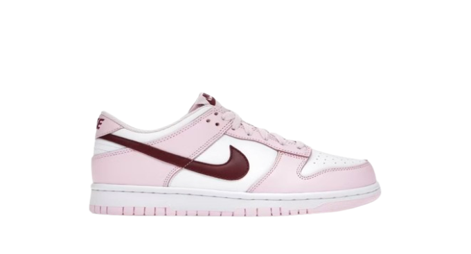 Nike Dunk Low Pink Foam Red White (GS)