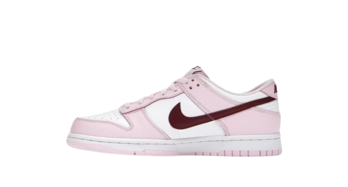 Nike Dunk Low Pink Foam Red White (GS)