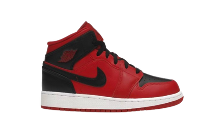 Jordan 1 Mid Reverse Bred (2021) (GS)