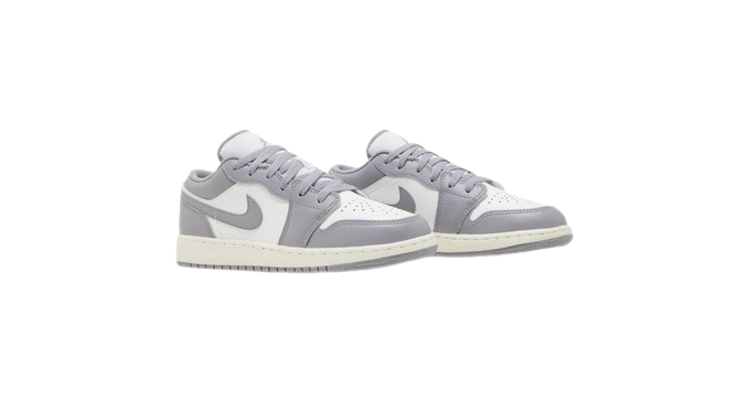 Air Jordan 1 Low Vintage Stealth Grey (GS)