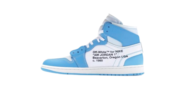 Jordan 1 Retro High Off-White University Blue (PREOWNED)