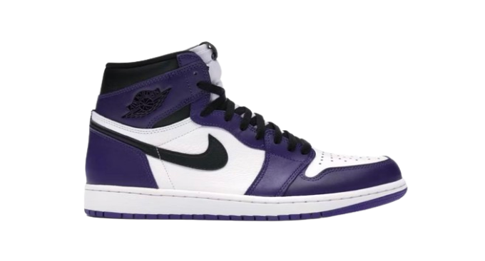 Jordan 1 Retro High Court Purple White