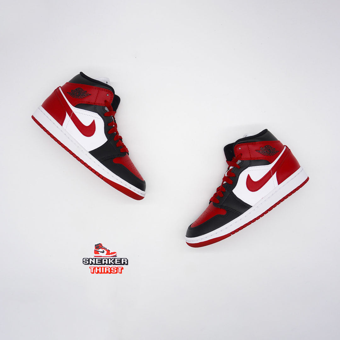 Jordan 1 Mid Alternate Bred Toe (Women's)