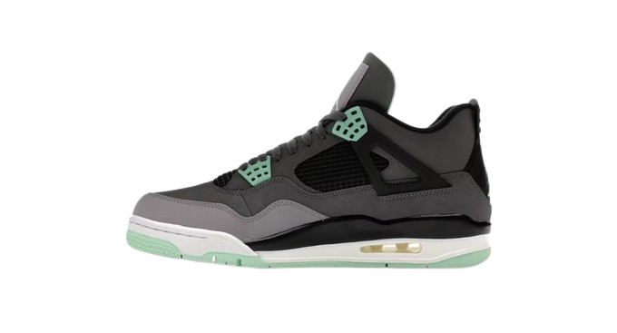 Jordan 4 Retro Green Glow (Broken Tab)