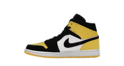 Jordan 1 Mid Yellow Toe Black