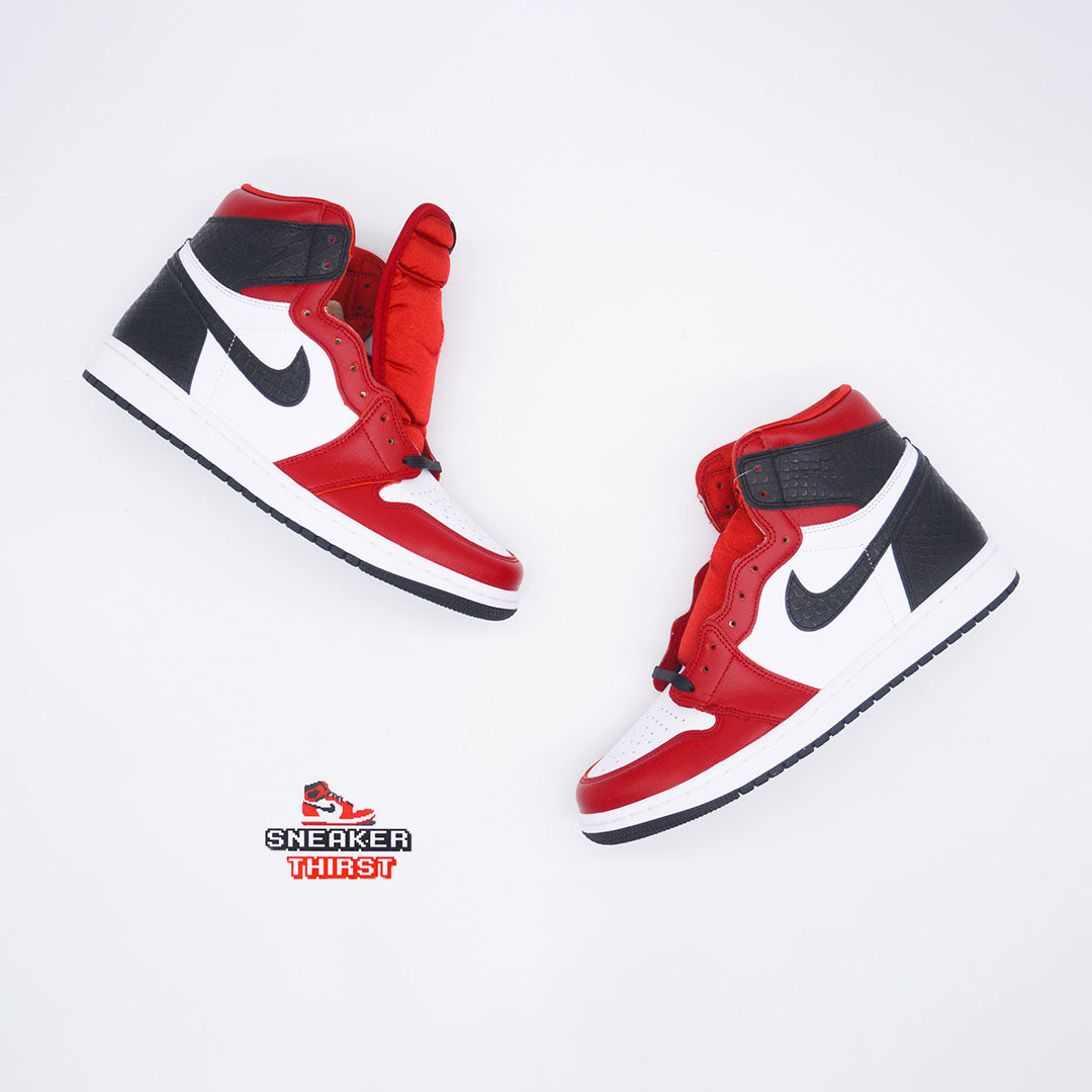 Jordan 1 Retro High Satin Snake Chicago (Women's)