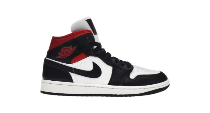 Jordan 1 Mid Gym Red Panda (Women's)