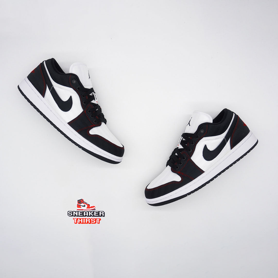 Jordan 1 Low SE Utility White Black Gym Red (Women's)