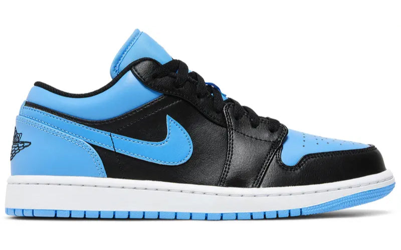 Jordan 1 Low Black University Blue White