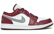 Jordan 1 Low White Bordeaux